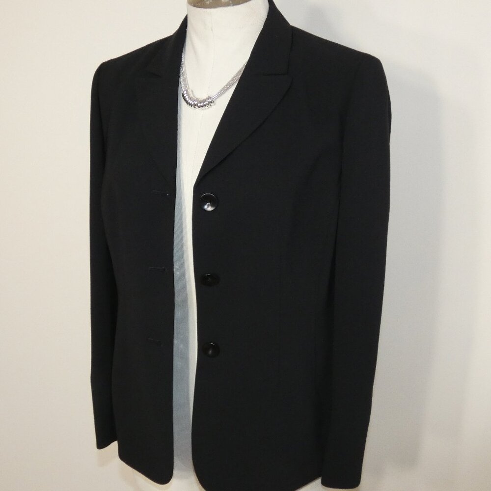 2 Pc Black Suit  Size 8P